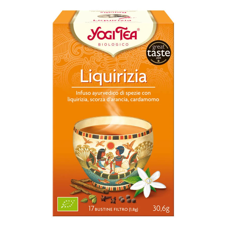 YOGI TEA BIO ZOETHOUT 30,6G