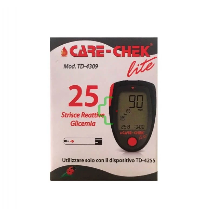 MDHealthCare Care-Chek Lite Tiras reactivas de glucosa en sangre 25 unidades