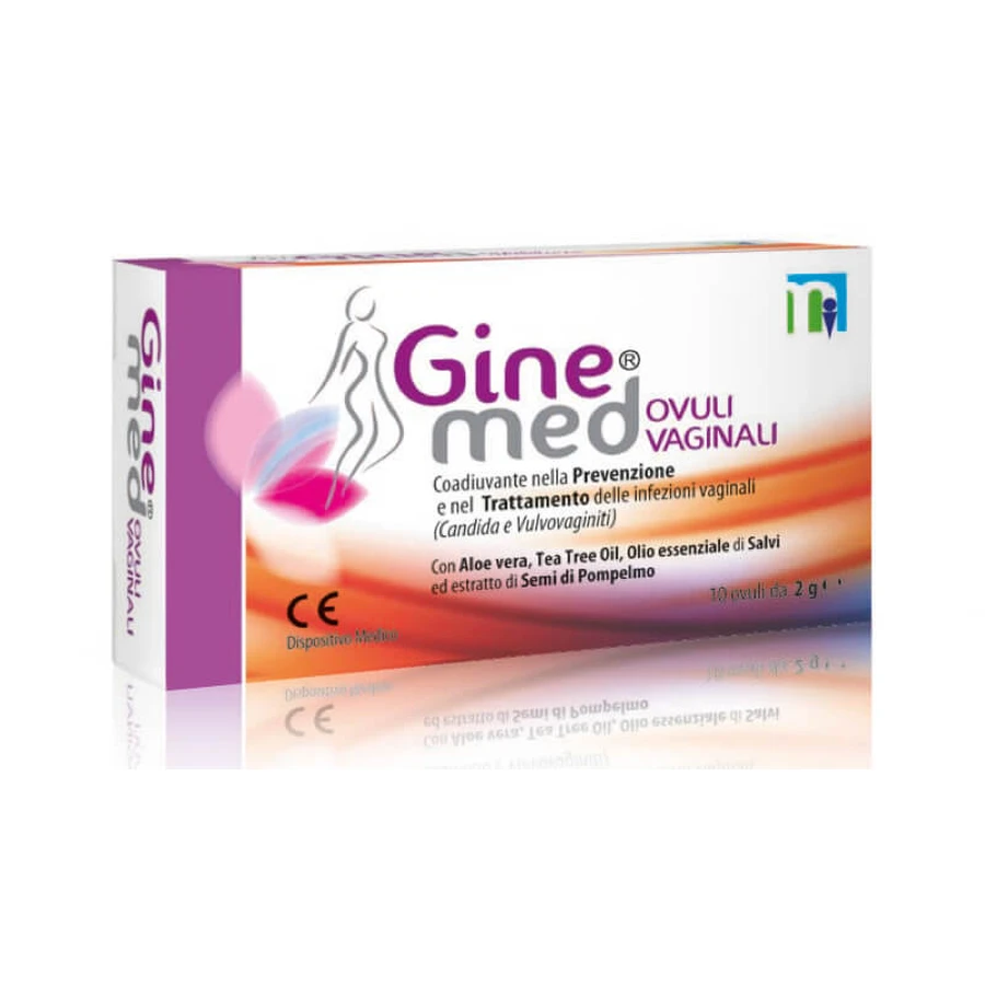 GINEMED 10 Óvulos vaginales