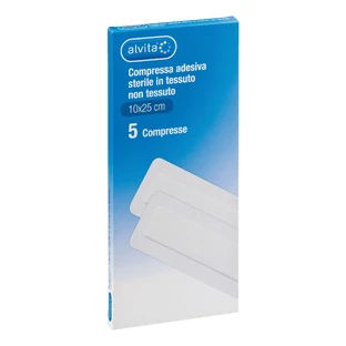 ALVITA GASA ADHESIVA STER 10X25CM
