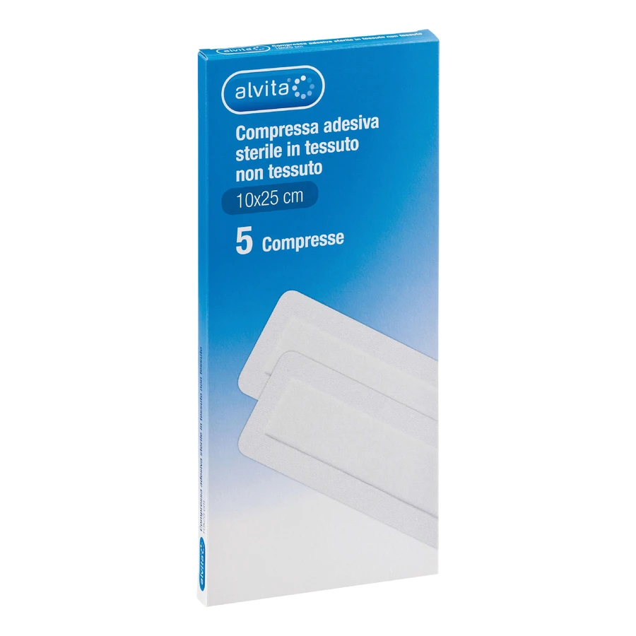 ALVITA GASA ADHESIVA STER 10X25CM