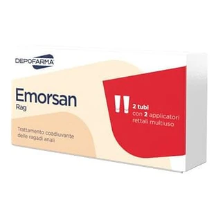 Depofarma Emorsan Rag Gel Geluri anale 2 tuburi 30ml cu aplicatoare rectale