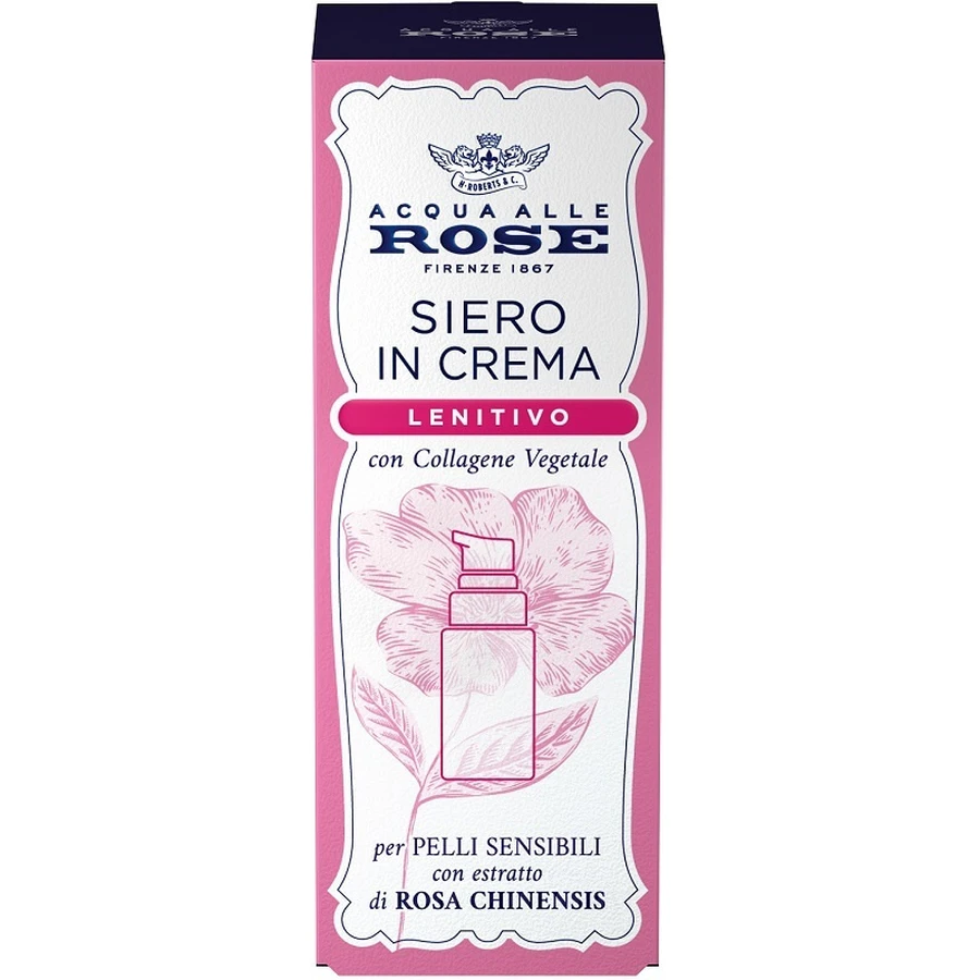 BERUHIGENDES SERUM MIT ROSENWASSER
