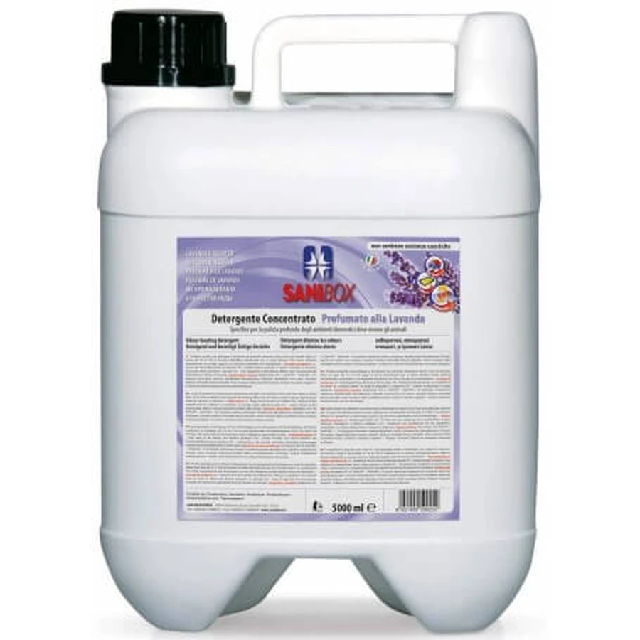 PET PROFESSIONAL SANIBOX KANISTER KONZENTRIERTER LAVENDELREINIGER 5 LT