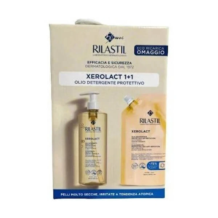 Rilastil Xerolact Aceite Limpiador + Recambio