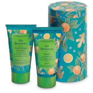 L'Erbolario Orangenschalen-Badegel und Körpercreme im Set