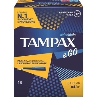 TAMPAX &amp;GO REGULAR 18PZ