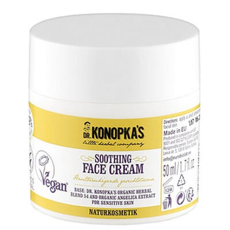 Buy Face cream for sensitive skin, 50 ml, Dr. Konopkas Face cream for sensitive skin, 50 ml, Dr. Konopkas