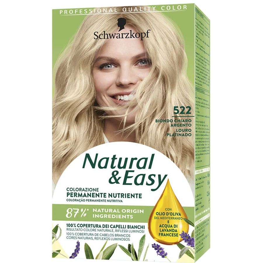 NATURAL &amp; EASY 522 BLOND CH/ARGENT