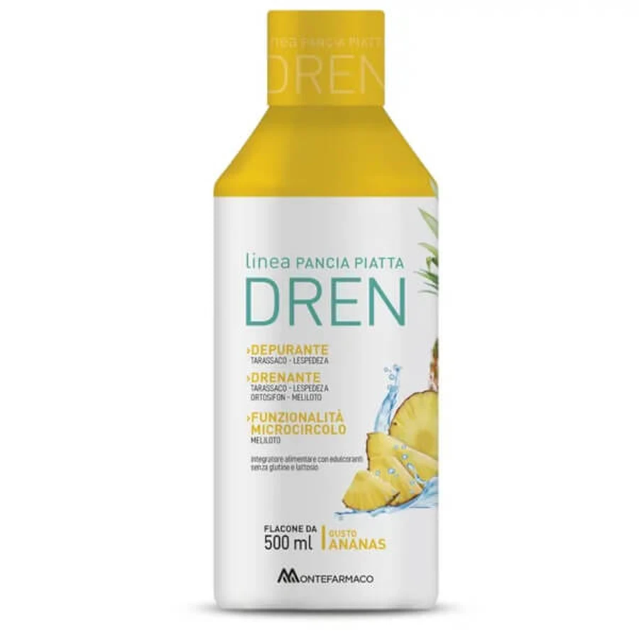 Flat Belly DREN Sabor Piña 500ml