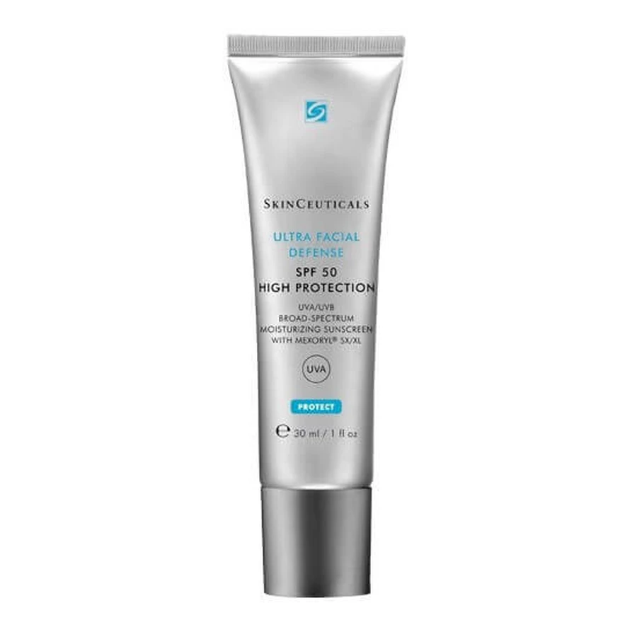 SkinCeuticals Ultra Facial UV Defense SPF 50+ Breed Spectrum UVA/UVB Hydraterende Zonnebrandcrème met Mexoril® SX/XL 30 ml