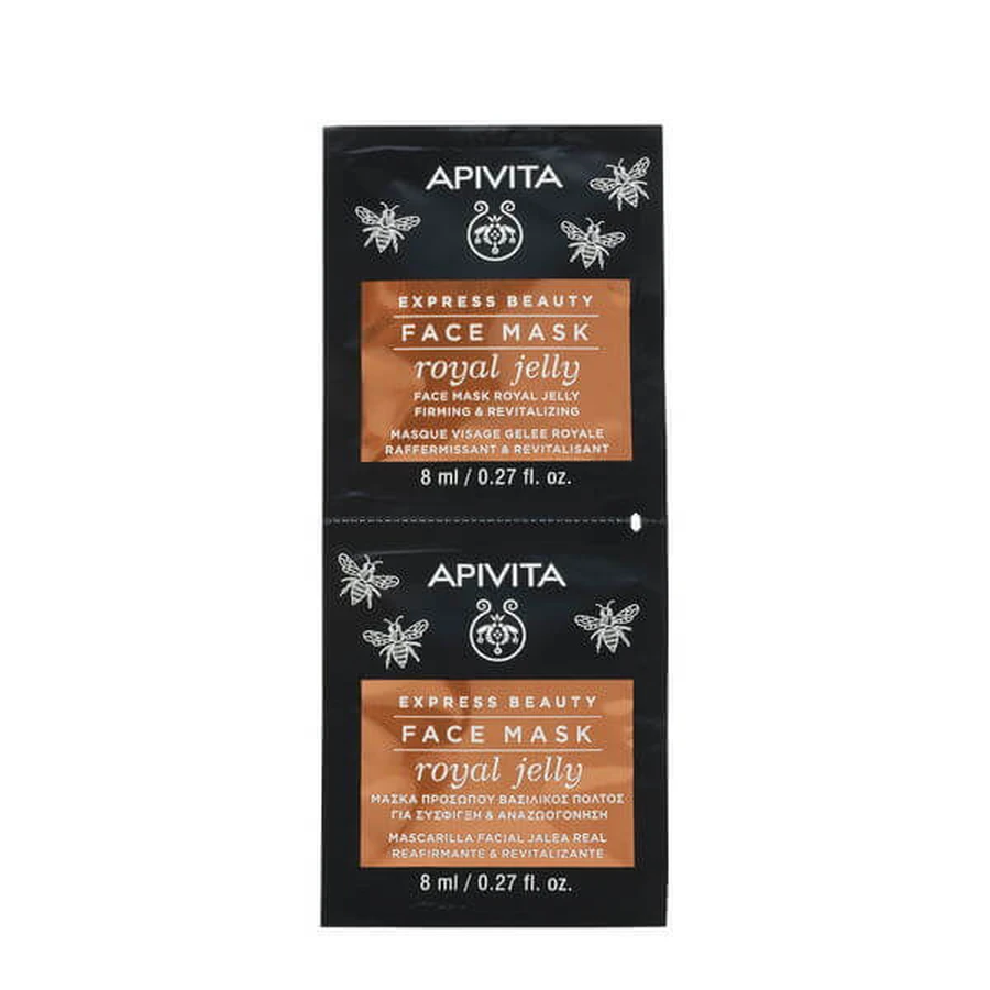 Apivita Royal Jelly Firming Face Mask 2x8ml
