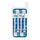 Vortex Brush Medium Bristles Refill 4 Pieces