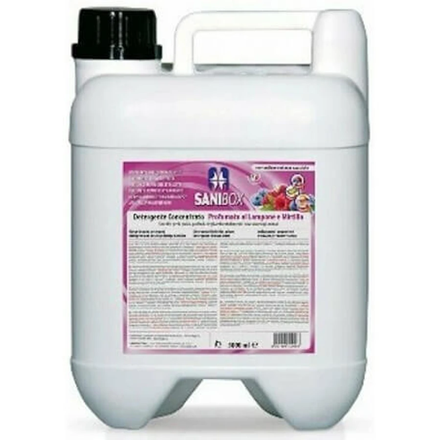 PET PROFESSIONAL SANIBOX KANISTER KONZENTRIERTES REINIGUNGSMITTEL HIMBEERE & HEIDELBEERE 5 LT