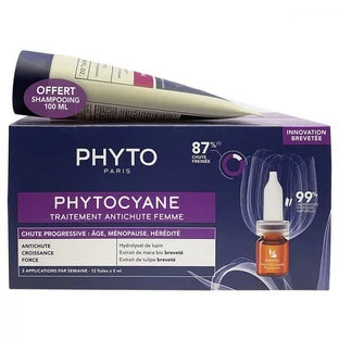 KIT PHYTOCYANE D PROG+SH FRAU