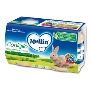 Mellin Gehomogeniseerd Konijn 2x120g