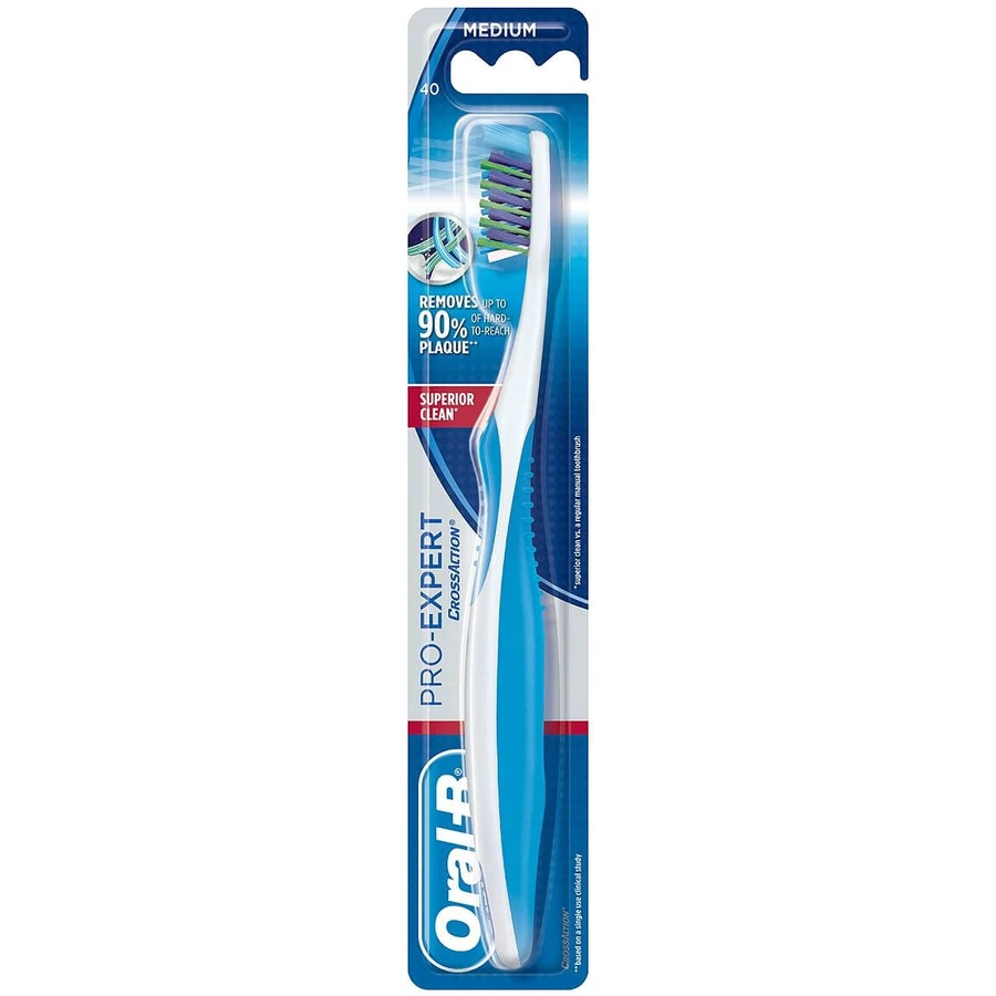 Oral-B Crossaction Pro Zahnbürste - Expert 40 Medium