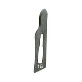 FIGURA15 HOJAS DE BISTURÍ DE ACERO INOXIDABLE