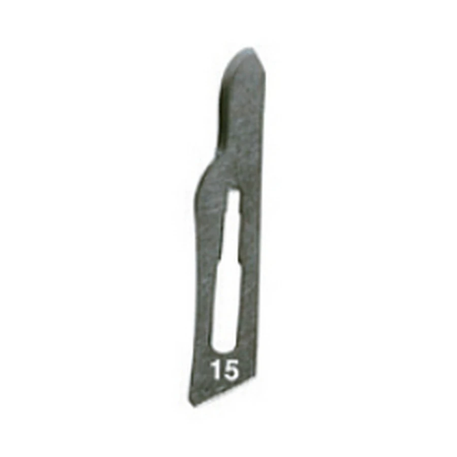 FIGURA15 HOJAS DE BISTURÍ DE ACERO INOXIDABLE