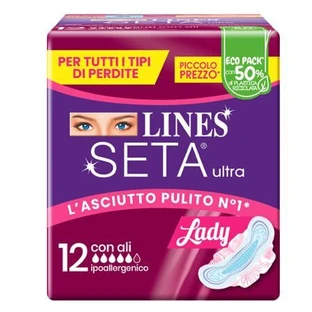 LIGNES SOIE ULTRA AILES DE DAME 12PCS