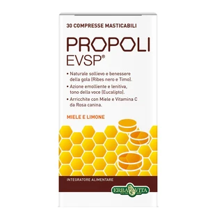 Propolis Evsp Volwassen 30 Tabletten Erbavita