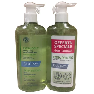 Ducray Extra Delicate Huidbeschermende Shampoo 2x400ml