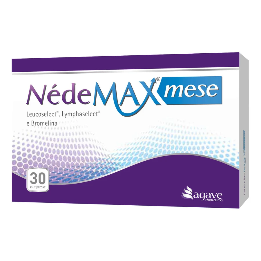 Agave Nedemax Monthly Microcirculation Supplement 30 Tablets Bistrate Modified Release