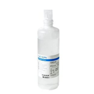 Bolsa de solución fisiológica 500ml