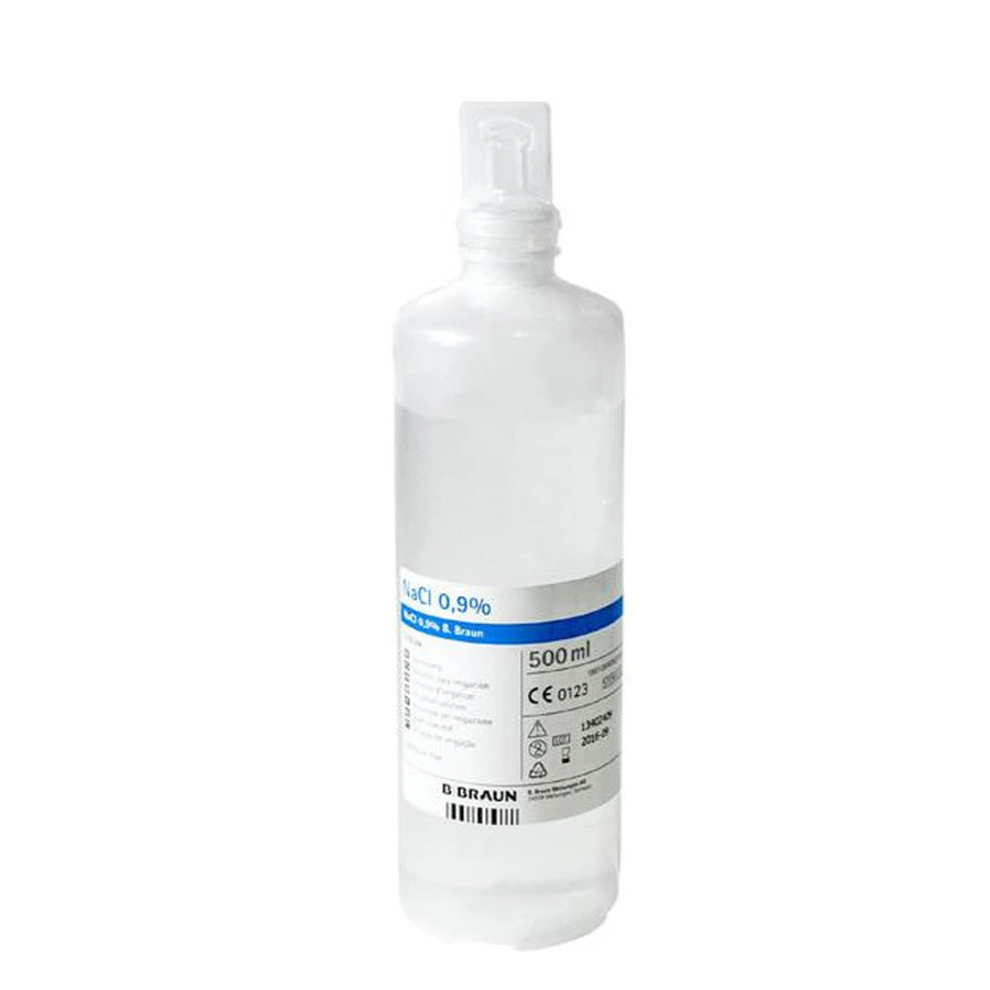 Bolsa de solución fisiológica 500ml