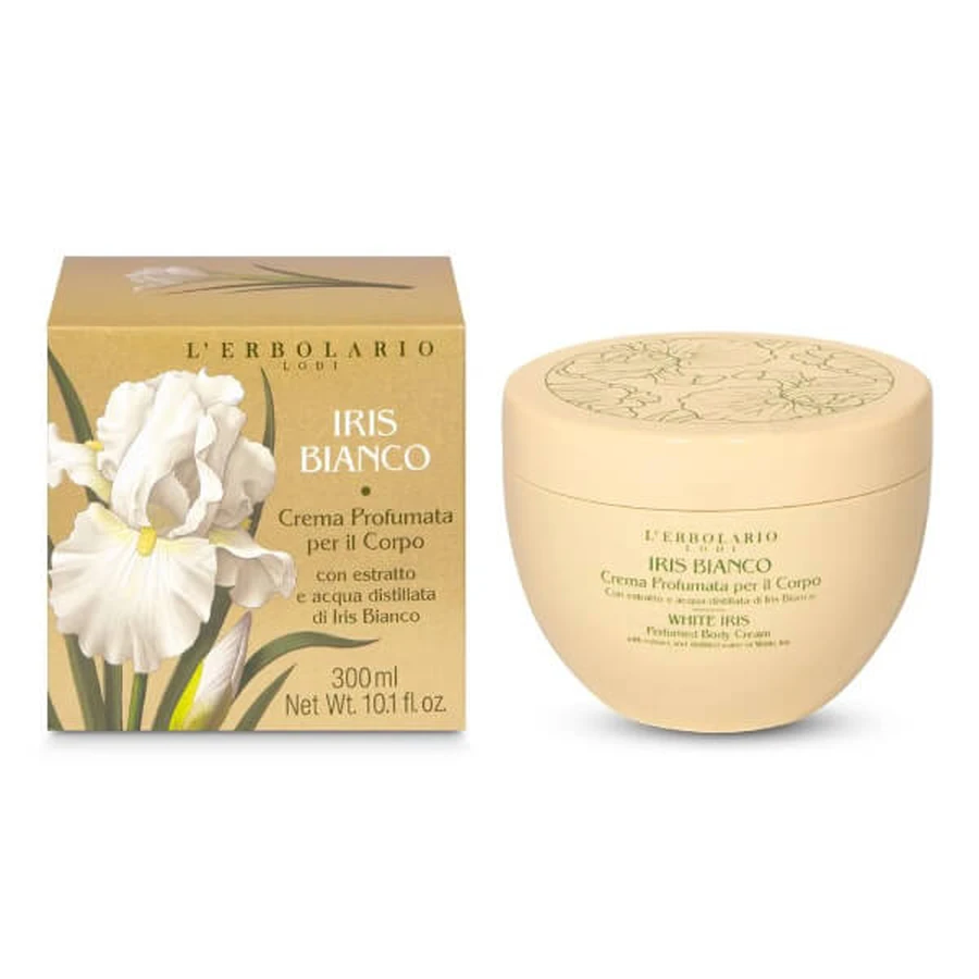 L'Erbolario Iris Bianco - Crème parfumée pour le corps