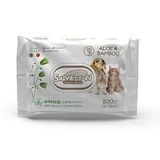 "XXL" BIODEGRADABLE SANITARY WIPES CF. (100 PCS) ALOE & BAMBOO