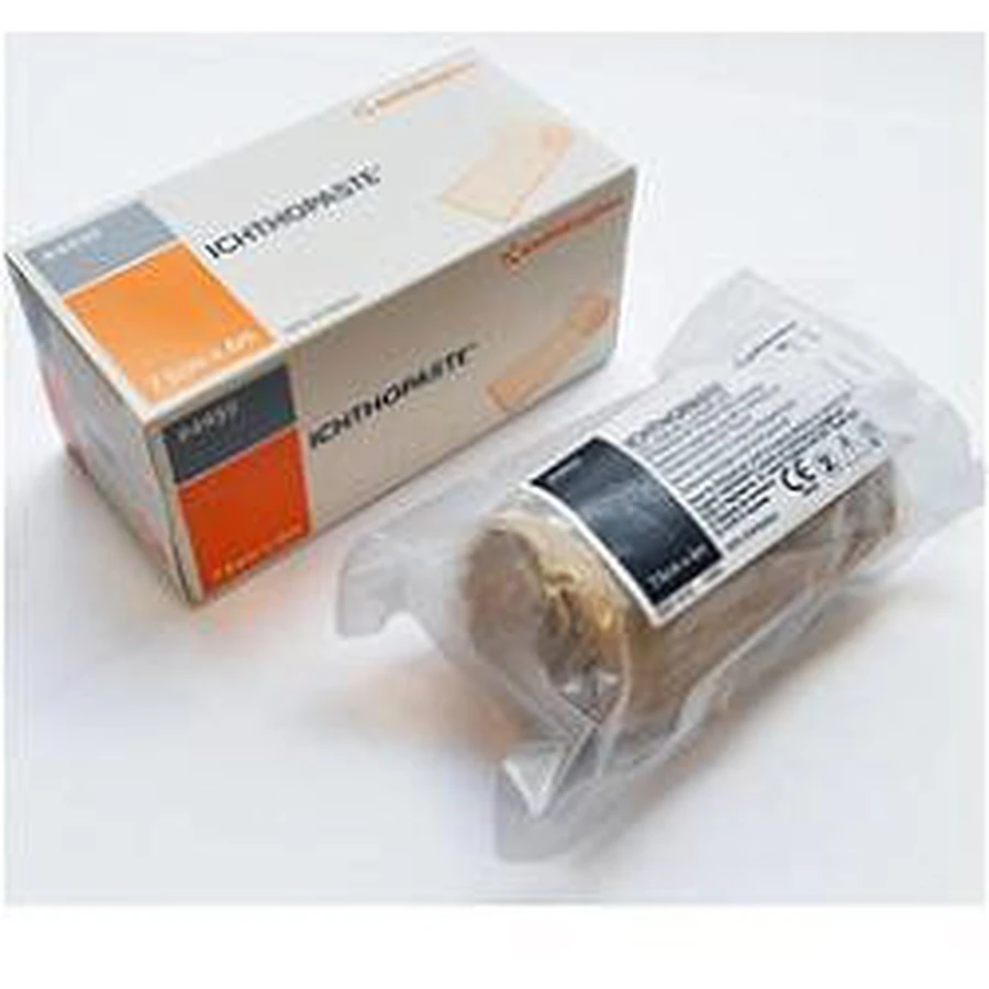 ICHTHOPASTE Oss.Zn Bandage 6x7.5
