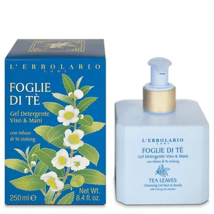 FEUILLES DE THÉ' ; NETTOYANT POUR LE VISAGE