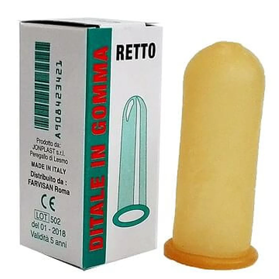 Gummi-Fingerhut Rectum 5