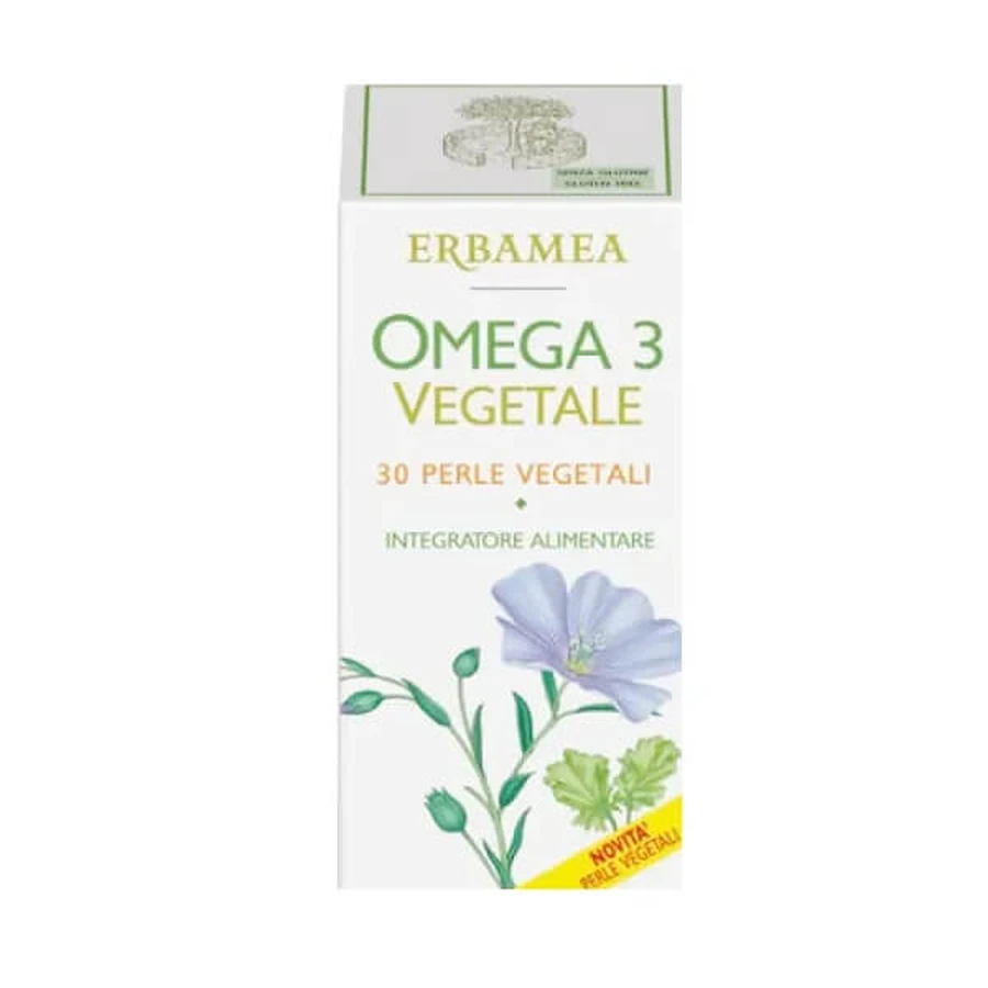 Oméga 3 Végétal 30 Perles Erbamea