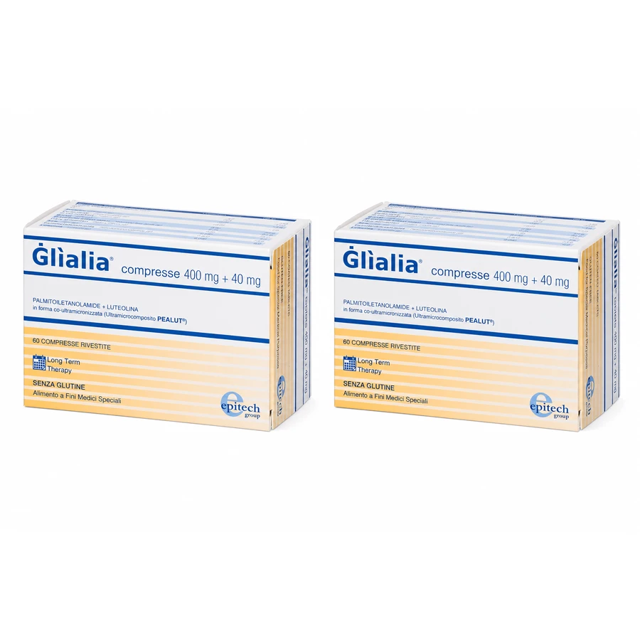Glialia 400 mg + 40 mg 2x60 tablets