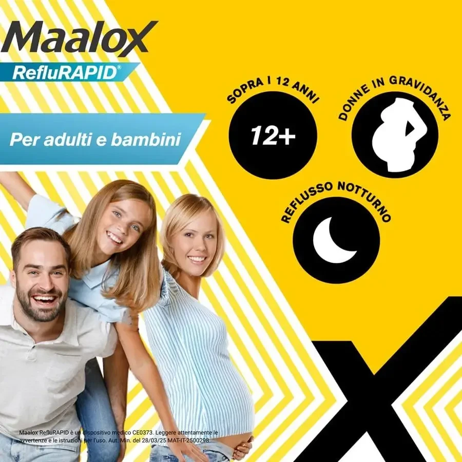Maalox reflurapid 2x40 chewable tablets