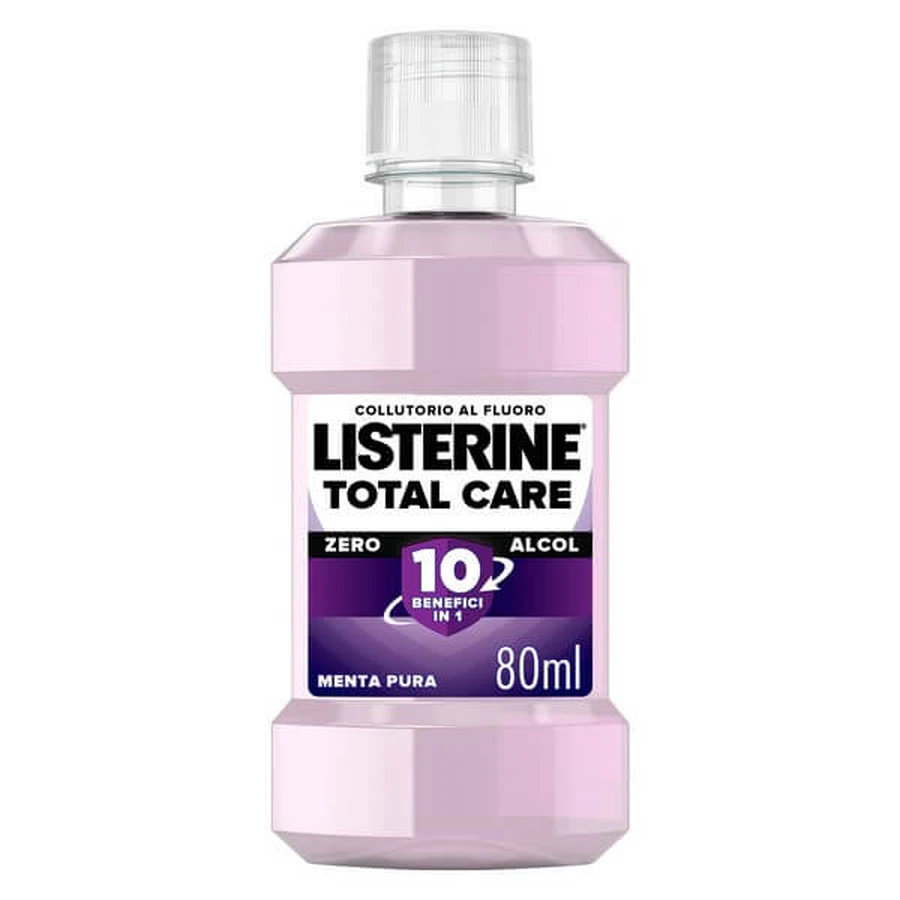 Listerine Total Care mouthwash 80ml - pure mint