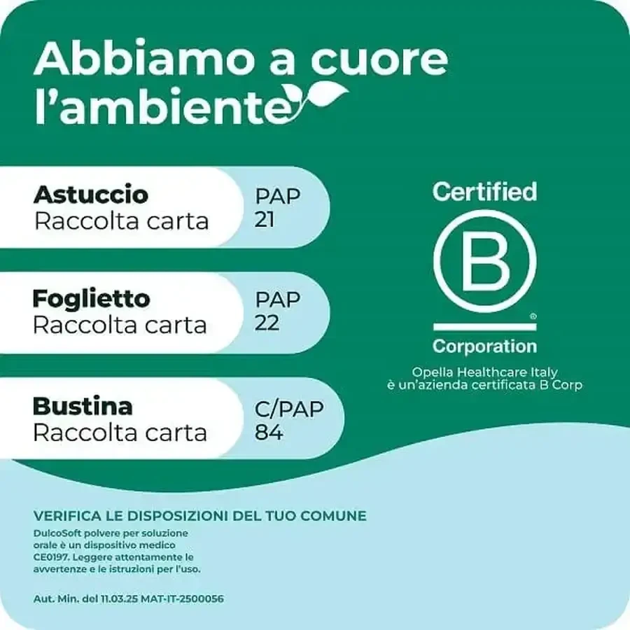 Dulcosoft powder for oral solution 2x20 sachets