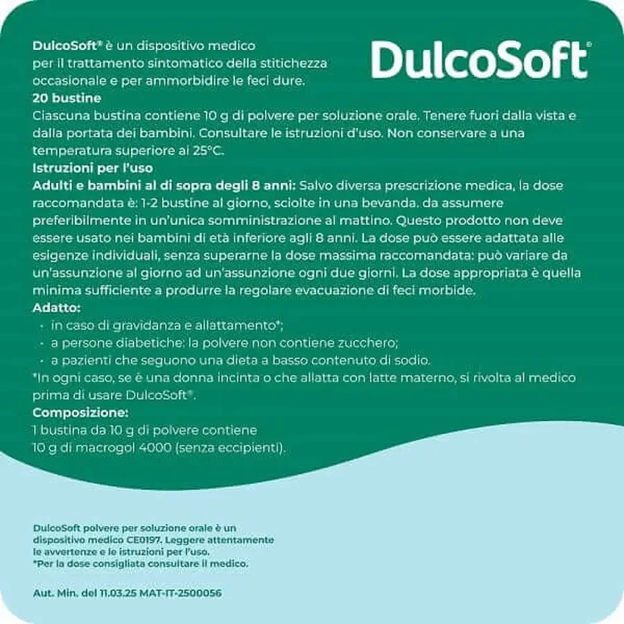 Dulcosoft Pulver für orale Lösung 5x20 Beutel