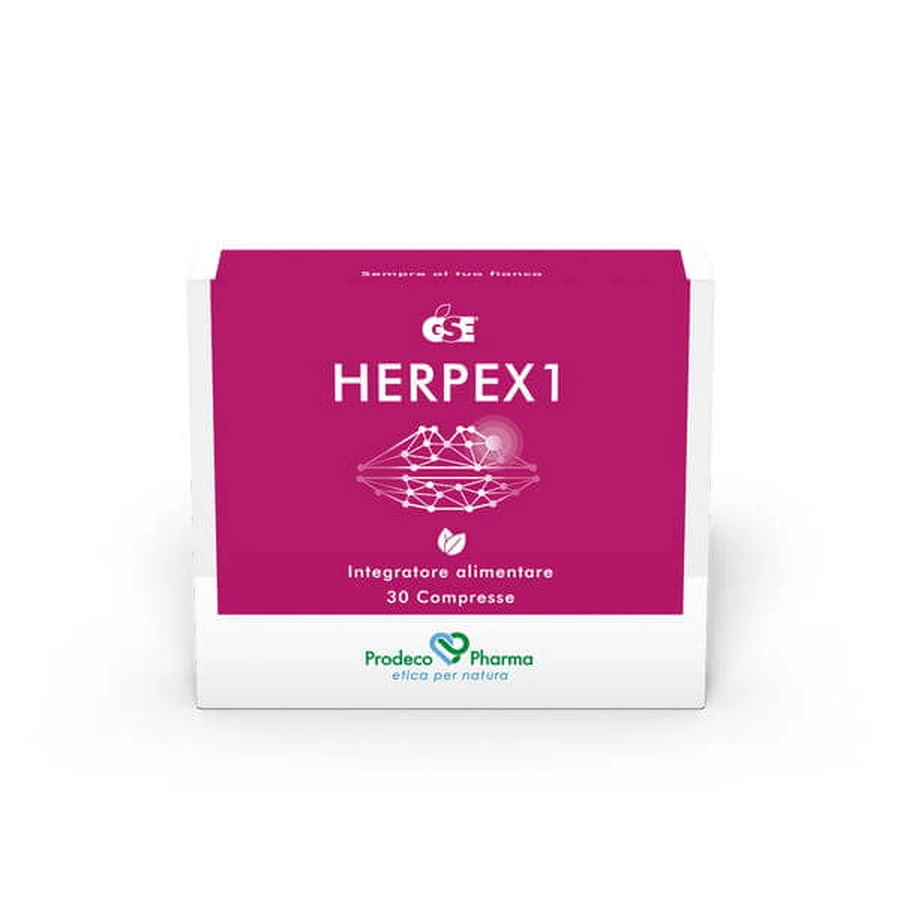Gse Herpex 1 Supplement 30 Tablets