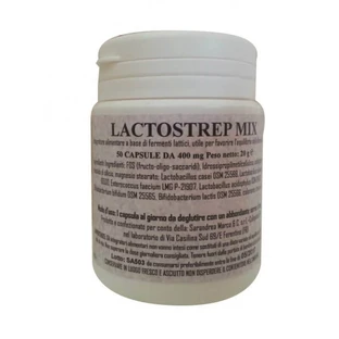 Lactostrep Mix Suplemento Dietético 500 Mg 50 Cápsulas