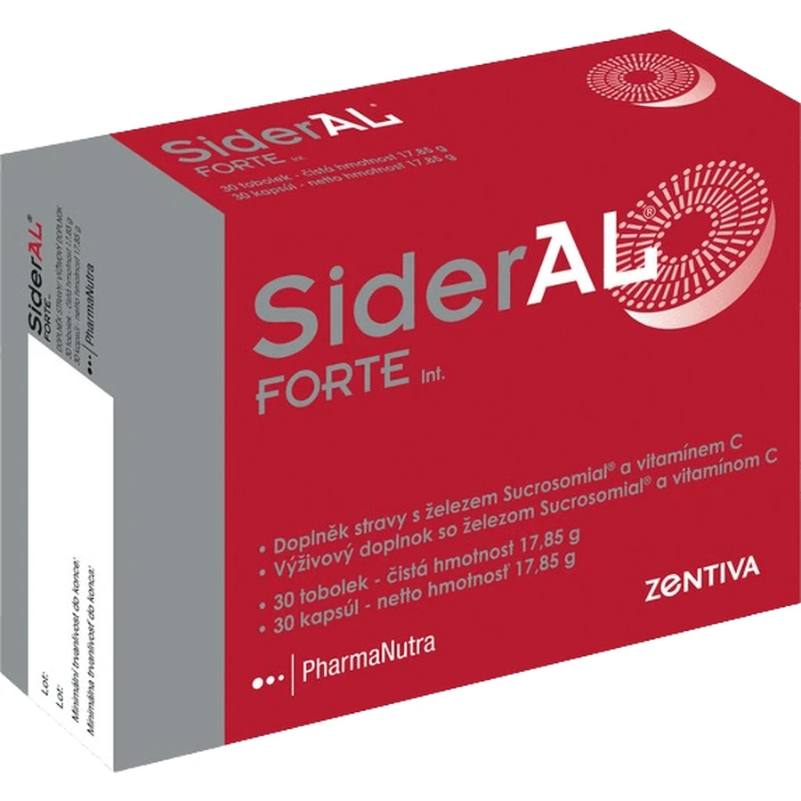 SiderAL Forte, 2 x 30 capsule, Zentiva