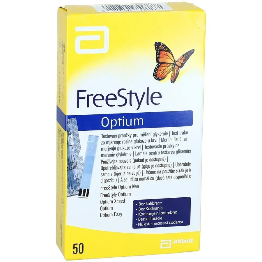 Abbott FreeStyle Optium Test Strips 3x50 pcs