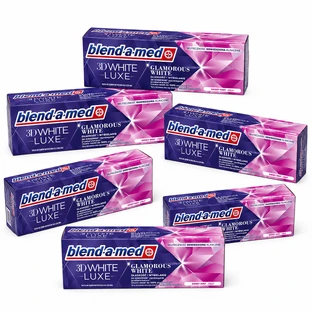 Blend-a-med 3D White Luxe Zahnpasta, 6x75 ml