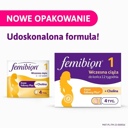 Femibion 1 Early Pregnancy, 2x28 tablets, PG