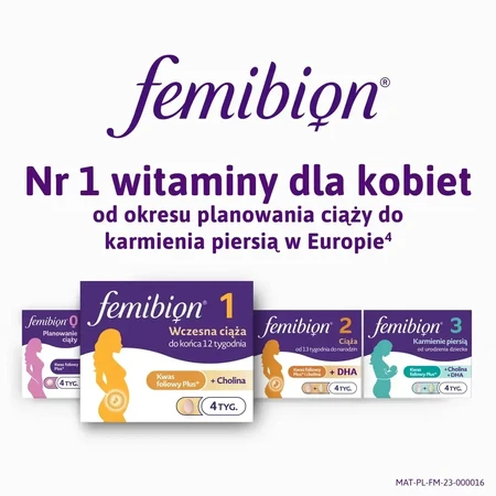 Femibion 1 Early Pregnancy, 2x28 tablets, PG