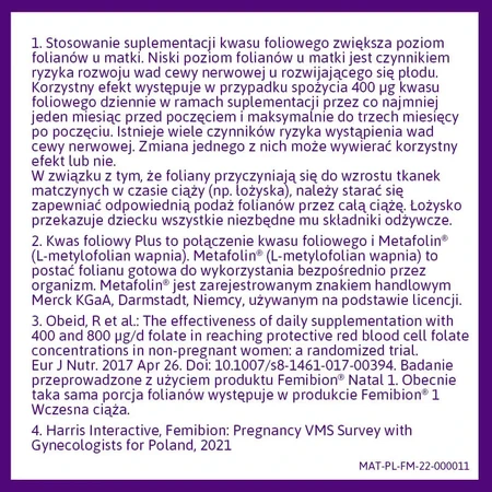 Femibion 1 Early Pregnancy, 2x28 tablets, PG