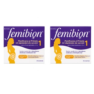 Femibion 1 Vroege Zwangerschap, 2x28 tabletten, PG