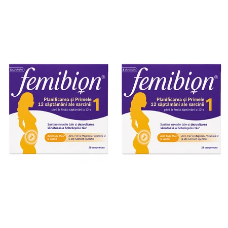 Femibion 1 Vroege Zwangerschap, 2x28 tabletten, PG